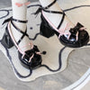 Kawaii Lolita Bow Shoes