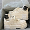 Dark High Heel Sneakers
