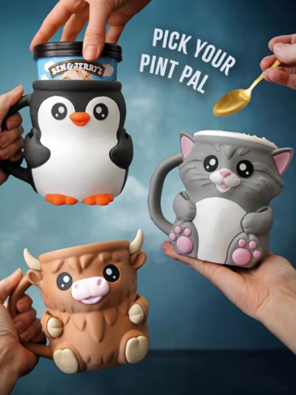 Pebbles – The Penguin Ice Cream Pint Holder
