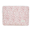 Peony Floral Quilted Laptop Sleeve