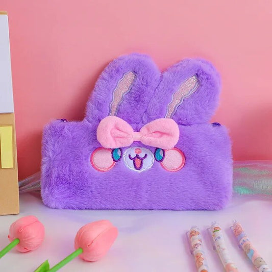 Lovely Rabbit Ears Pencil Case