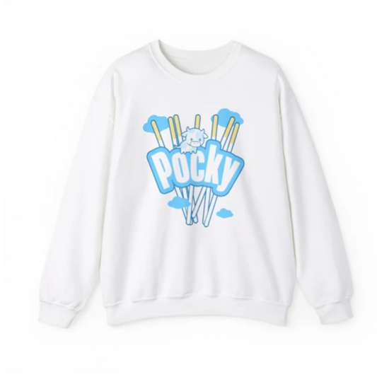 Pocky Sweatshirt White Milk