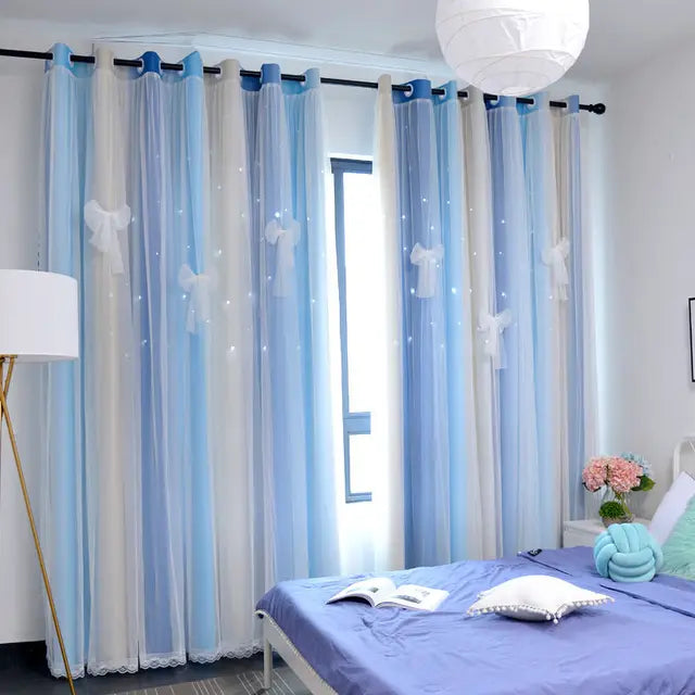 Kawaii Rainbow Curtain