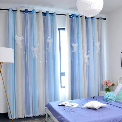 Kawaii Rainbow Curtain