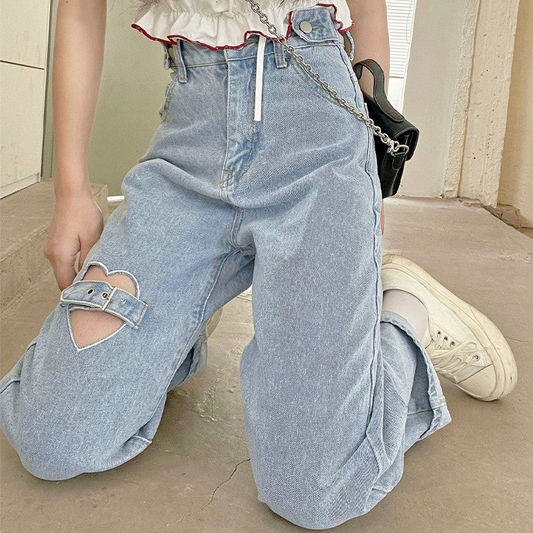 Romantic Jeans Pants