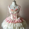 Romantic Rose Rococo Dress