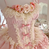 Romantic Rose Rococo Dress