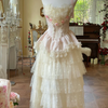 Rose Lace Marie Antoinette Style Dress