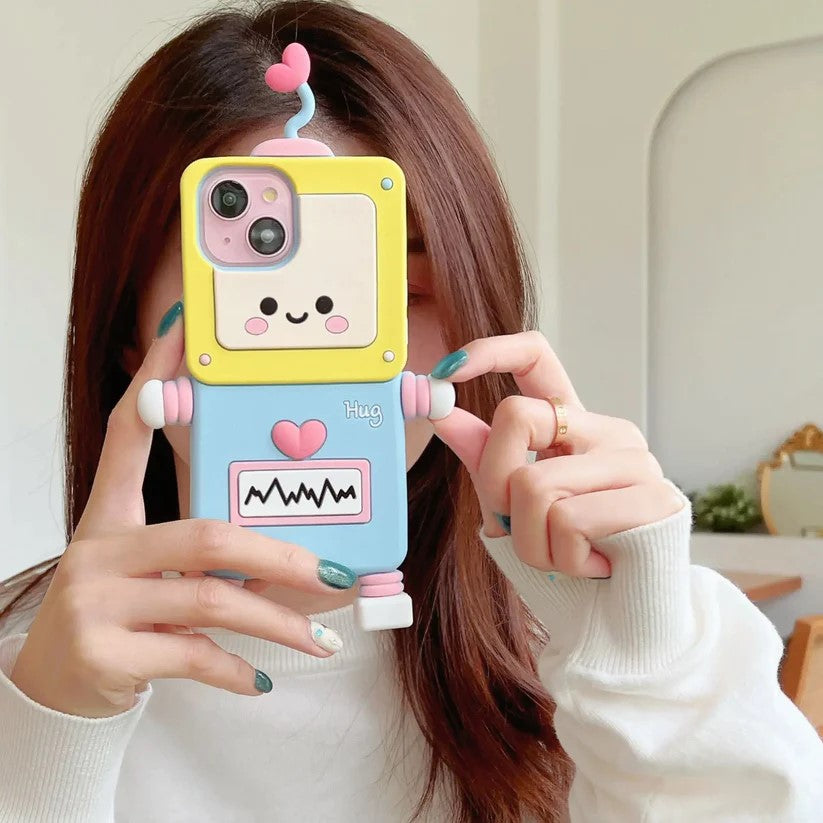 Robo Cartoon Phone Case for iPhone