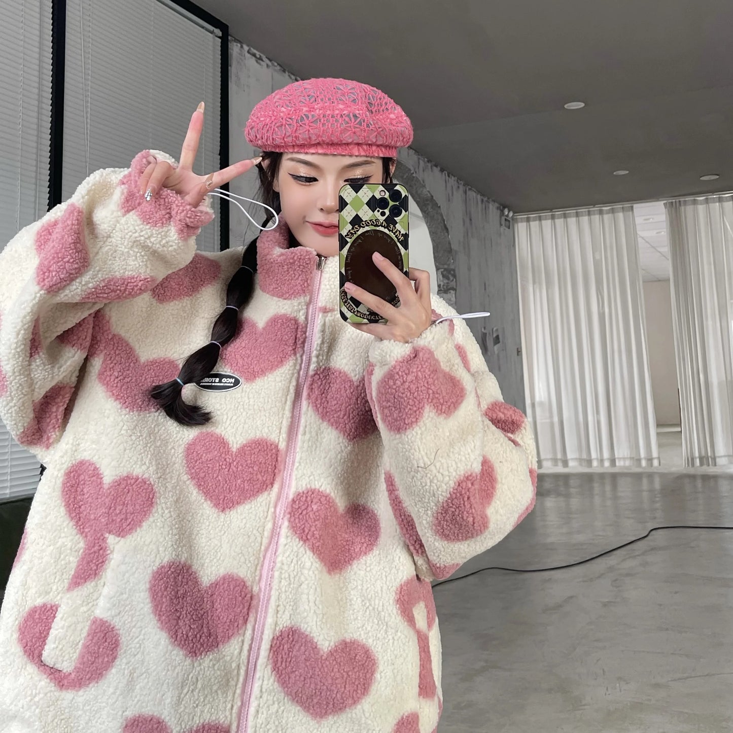Sweet Heart Reversible Jacket