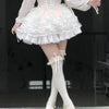 Victorina pants with ruffles