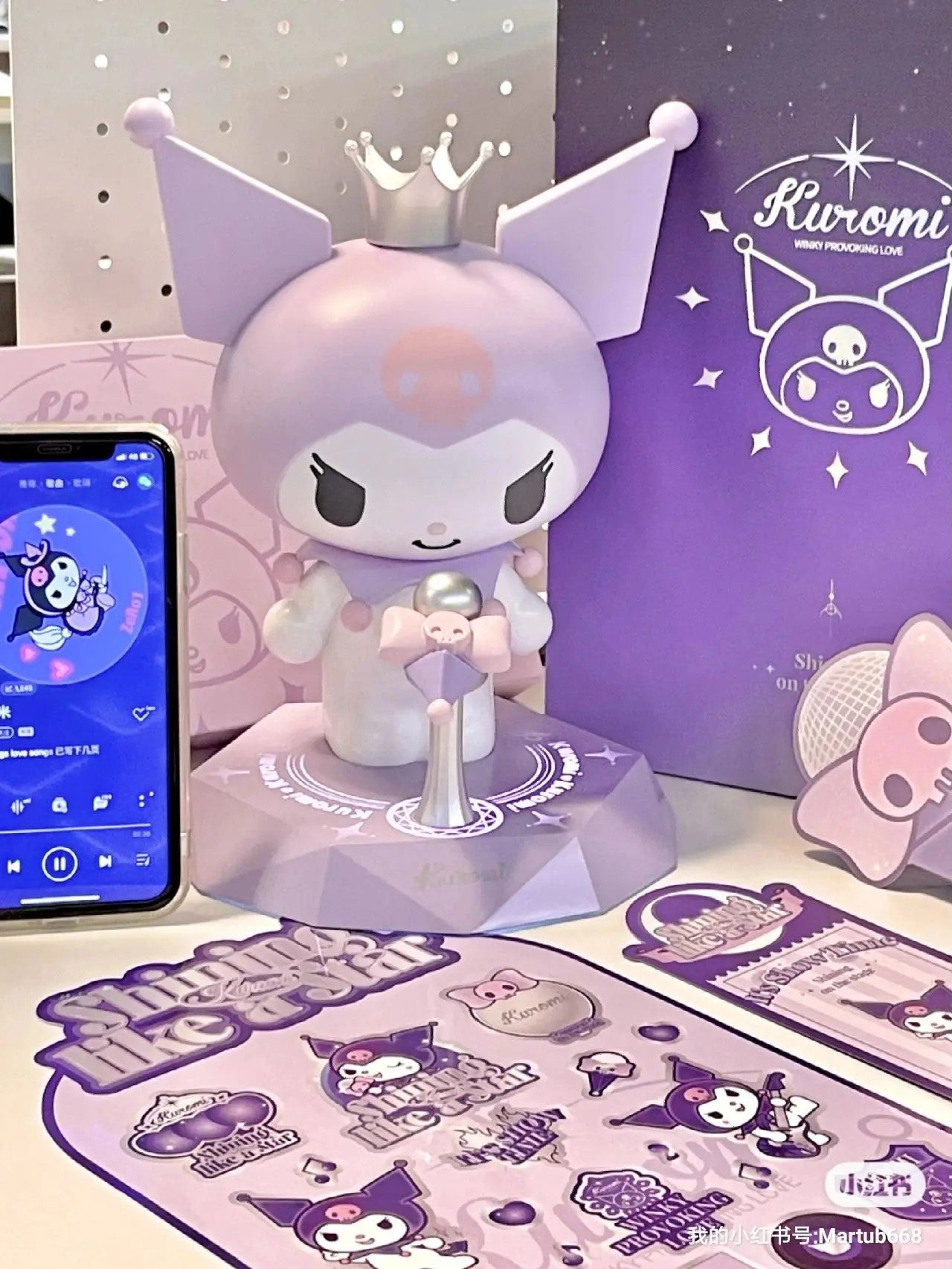 Lovely New Kuromi Bluetooth Speaker