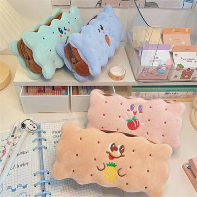 Cute Biscuit Pencil Case