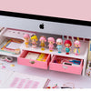 Kawaii Hearts Mini Desktop Drawers