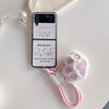 Cute Bunny Phone Case with Pendant For Samsung