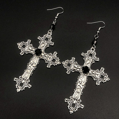 Mystical Cross Earring and Necklace Set