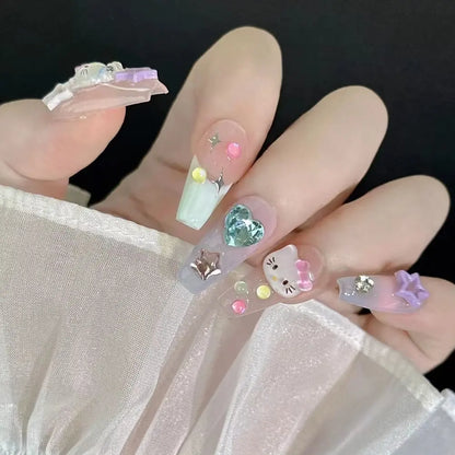 Hello kitty Nails 01