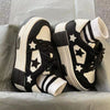 Dark High Heel Sneakers