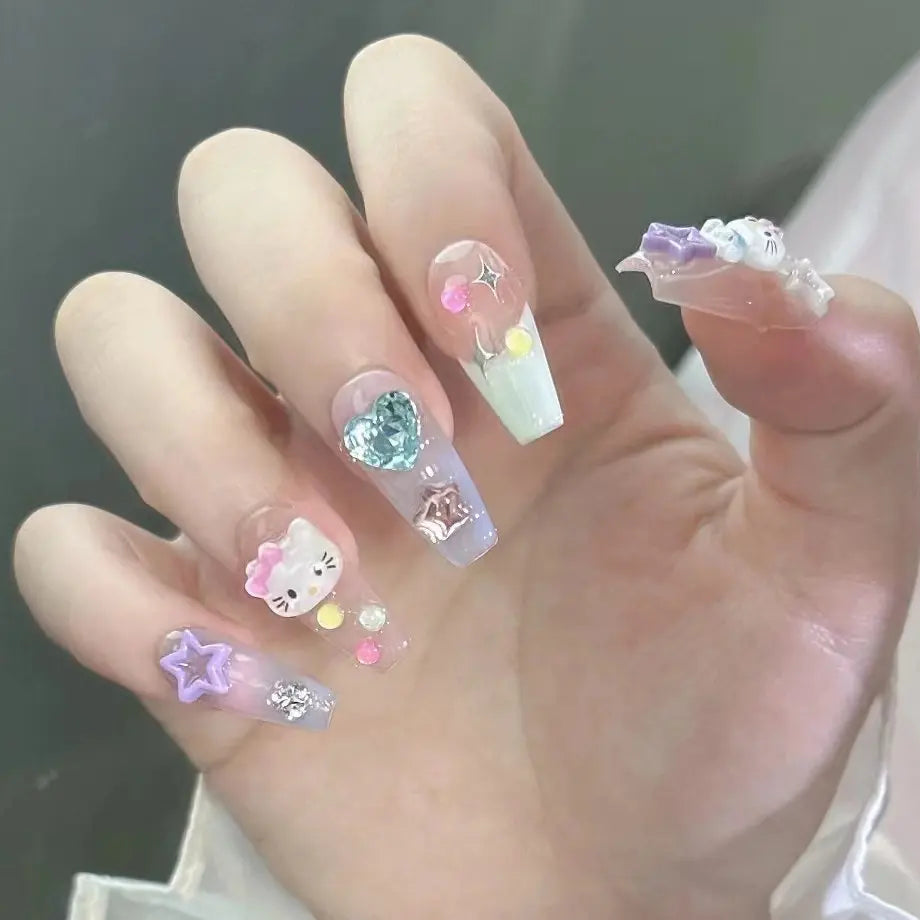 Hello kitty Nails 01