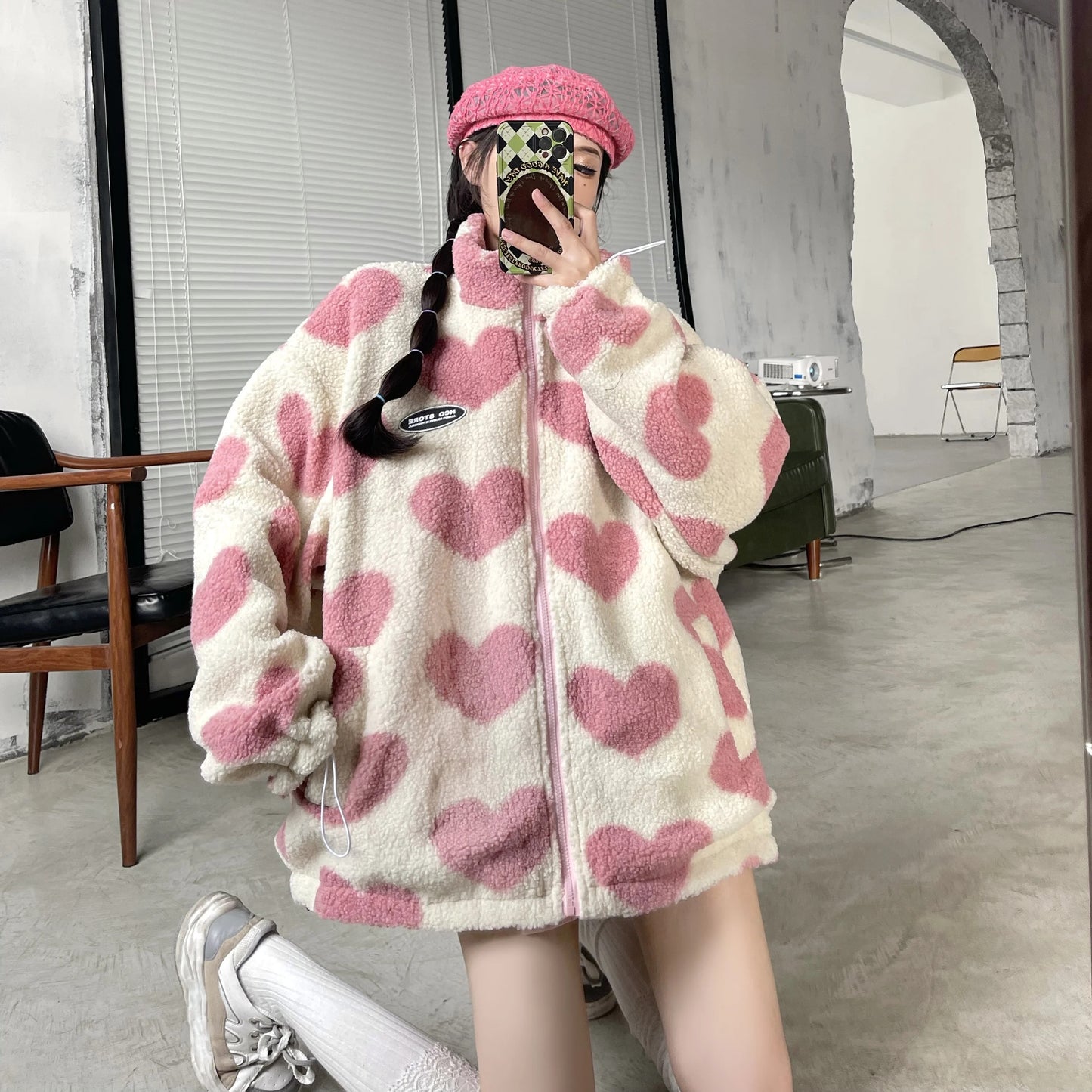 Sweet Heart Reversible Jacket