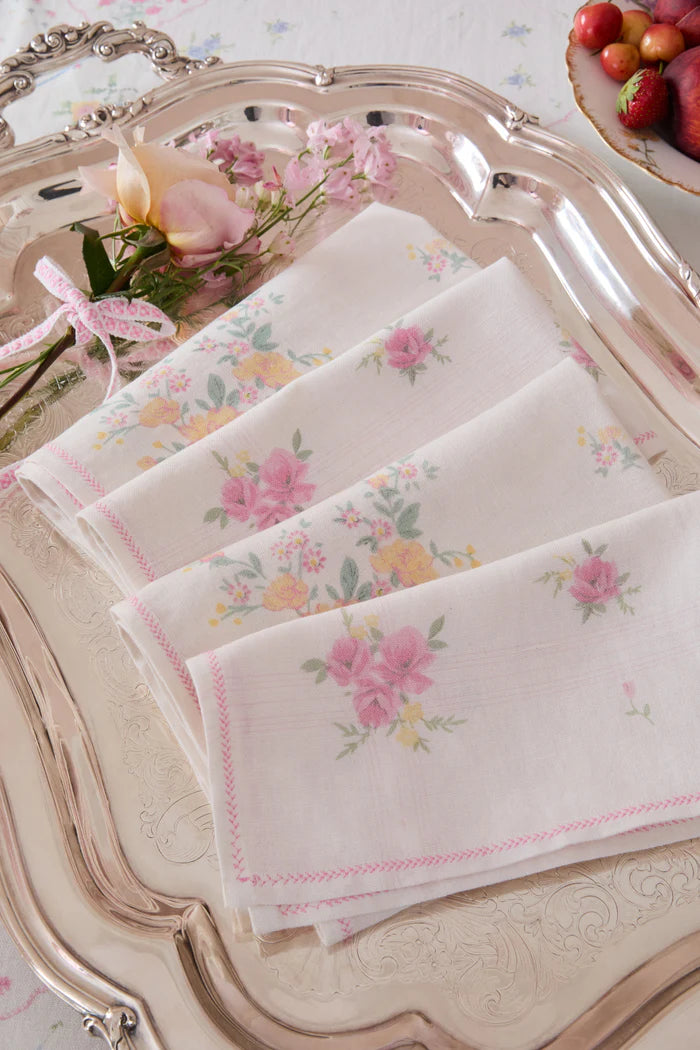 Hanky Napkin Set of 4