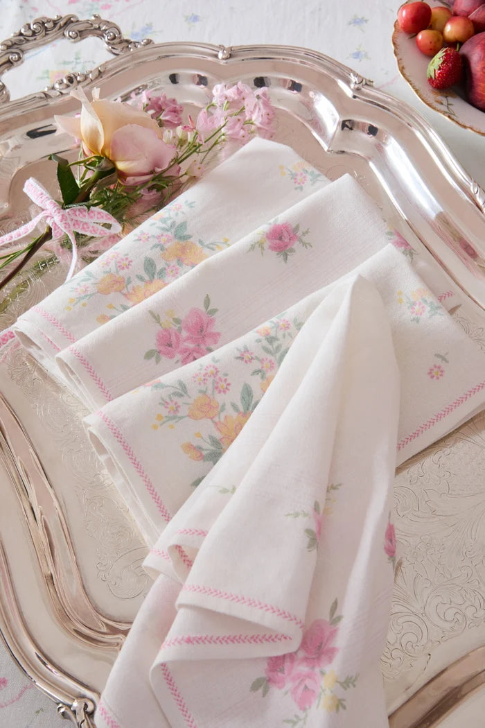 Hanky Napkin Set of 4