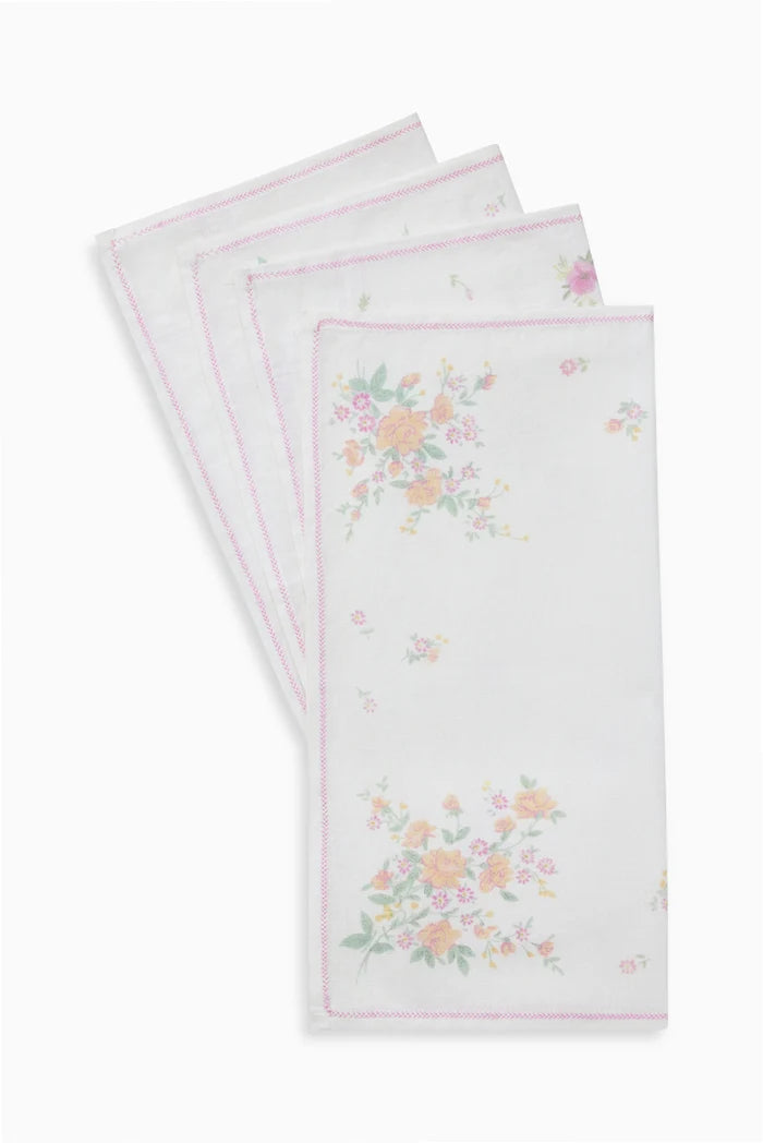 Hanky Napkin Set of 4