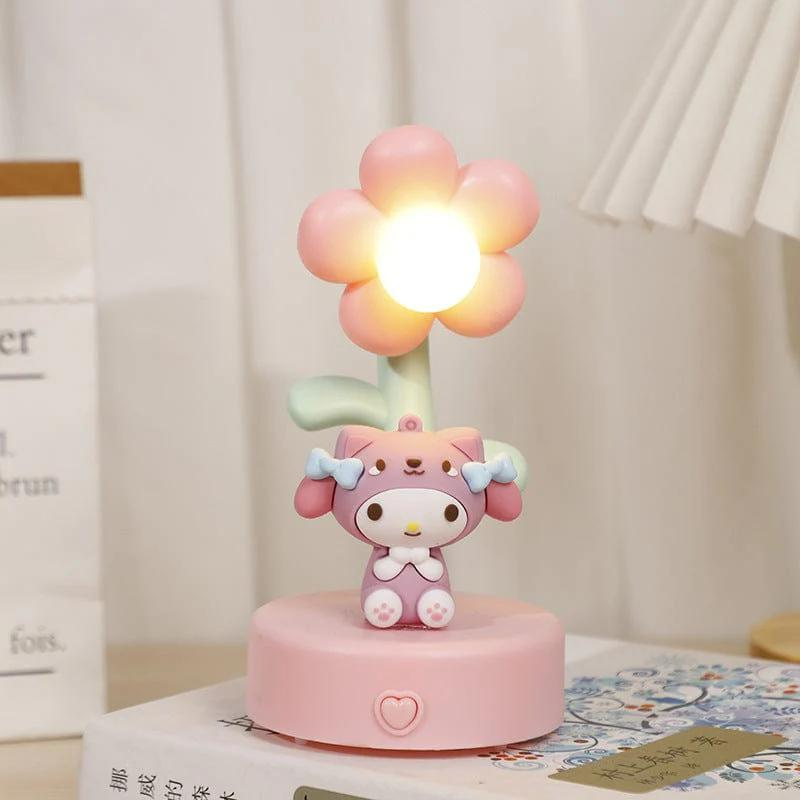 Sanrio Kawaii Flower Night Light
