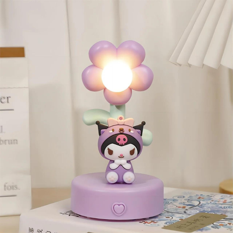 Sanrio Kawaii Flower Night Light