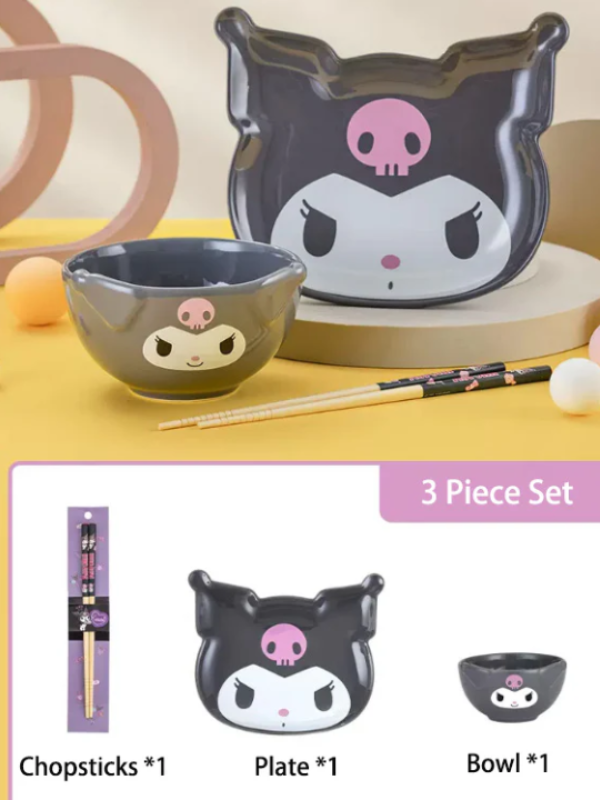 Sanrio Ceramic Bowls and Plates