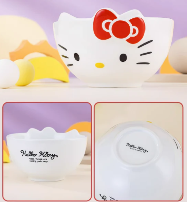 Sanrio Ceramic Bowls and Plates