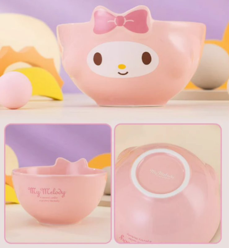 Sanrio Ceramic Bowls and Plates