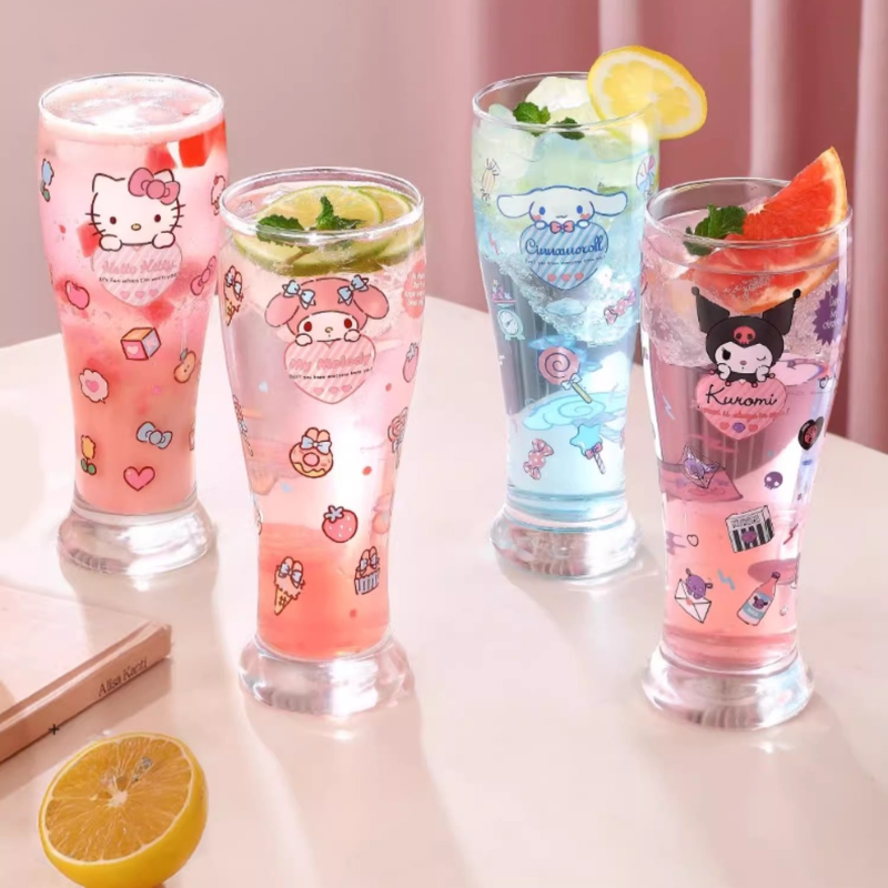 Sanrio Tall Glass Cup