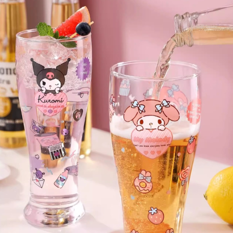 Sanrio Tall Glass Cup
