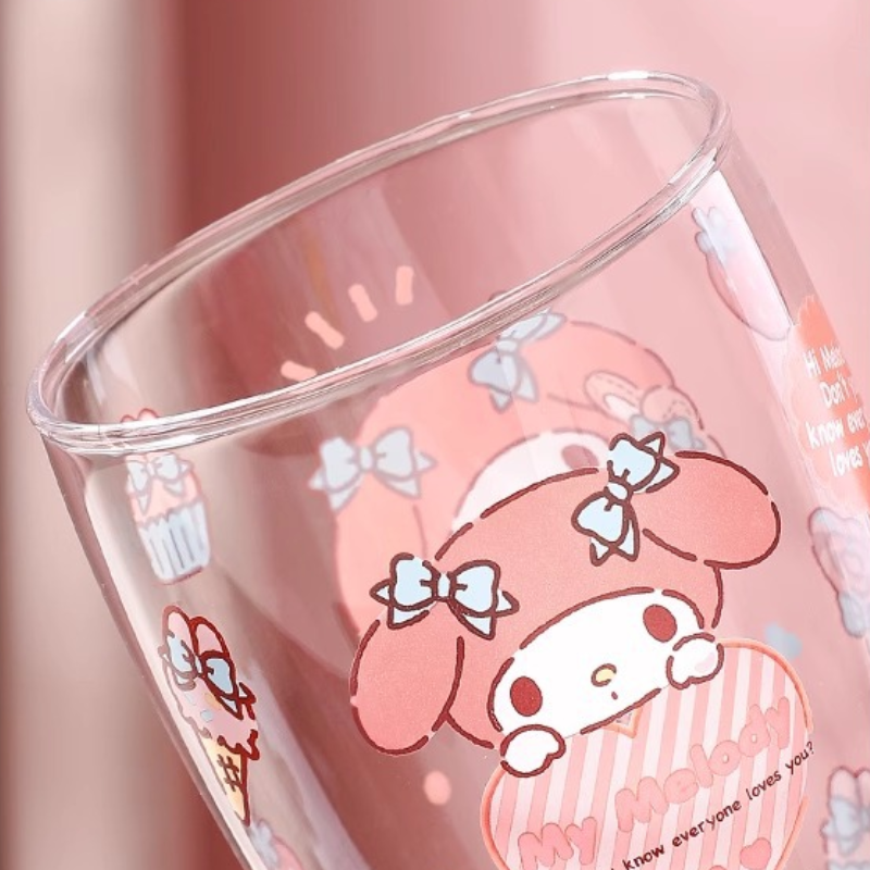 Sanrio Tall Glass Cup