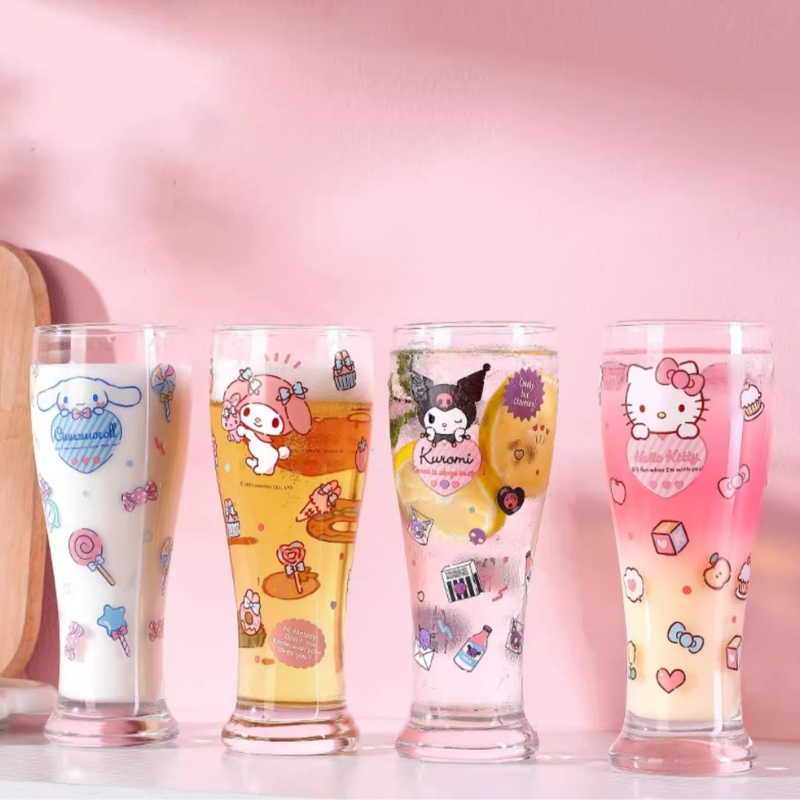 Sanrio Tall Glass Cup