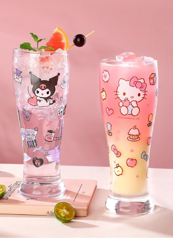 Sanrio Tall Glass Cup