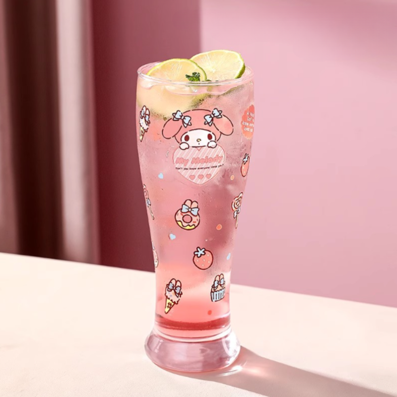 Sanrio Tall Glass Cup