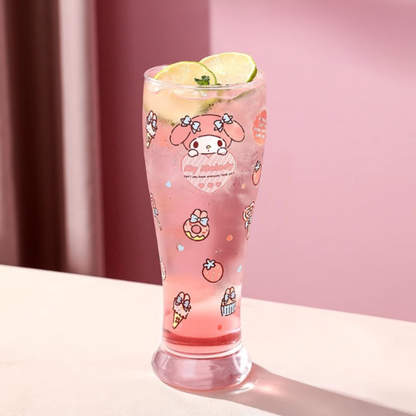 Sanrio Tall Glass Cup