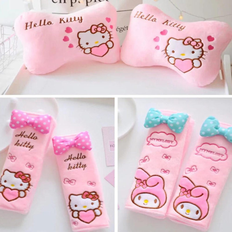 Sanrio Headrest And Shoulder Pad