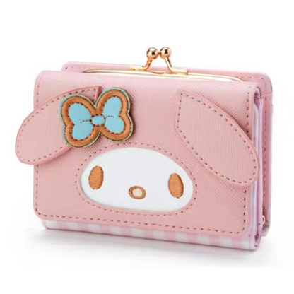 Sanrio Folding Leather Wallet