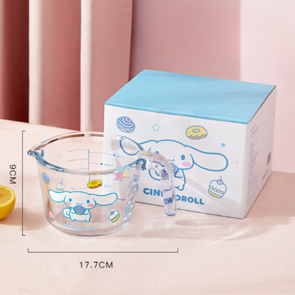 Sanrio Glass Measuring Cup