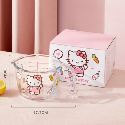 Sanrio Glass Measuring Cup