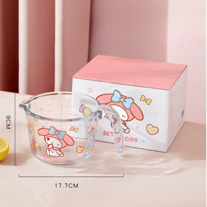 Sanrio Glass Measuring Cup