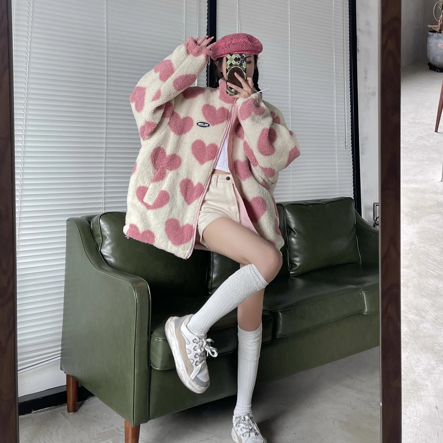 Sweet Heart Reversible Jacket