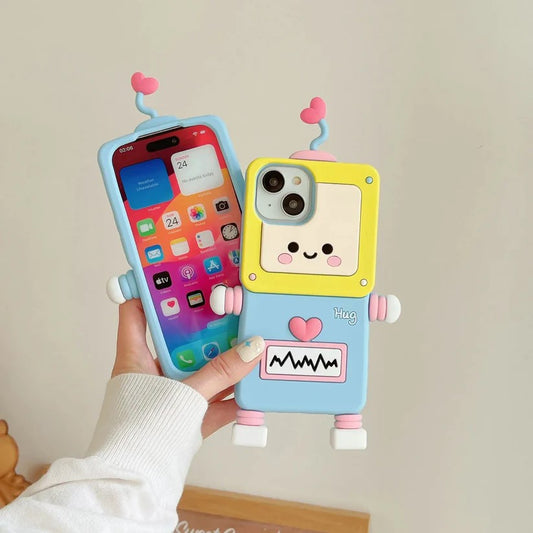 Robo Cartoon Phone Case for iPhone