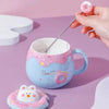 Sweet Donut mug and Spoon