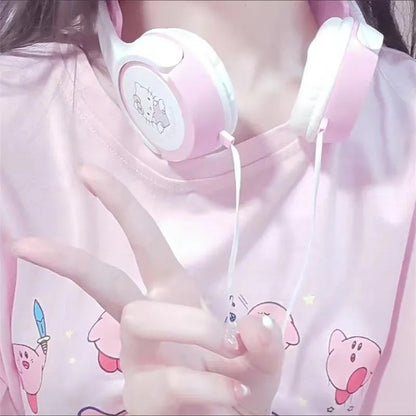 Cute Hello Kitty Headphones