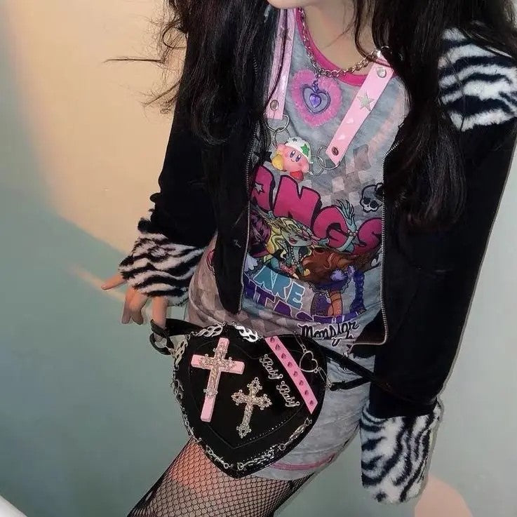 Gothic Punk Shoulder Bag