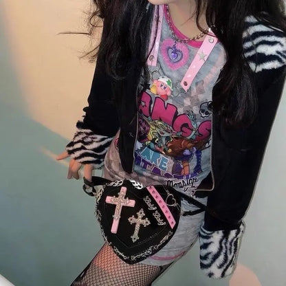 Gothic Punk Shoulder Bag